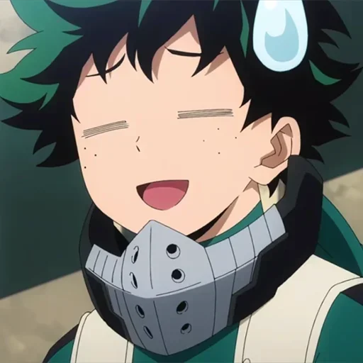 🌿 Стикер «Midoriya» для Telegram