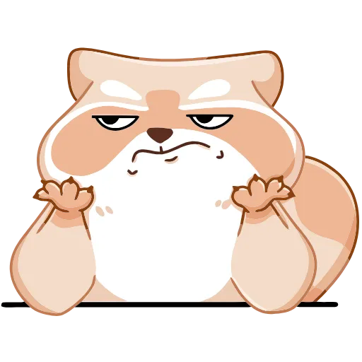 😒 Эмодзи «Броуди» для Telegram