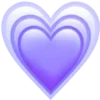 💗 Эмодзи «💙 neon emoji» для Telegram