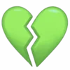 💔 Эмодзи «💙 neon emoji» для Telegram