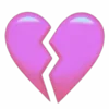 💔 Эмодзи «💙 neon emoji» для Telegram