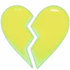 💔 Эмодзи «💙 neon emoji» для Telegram
