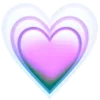 💜 Эмодзи «💙 neon emoji» для Telegram