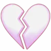 💔 Эмодзи «💙 neon emoji» для Telegram