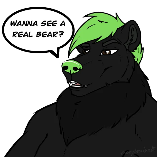 🐻 Стикер «Bronco» для Telegram