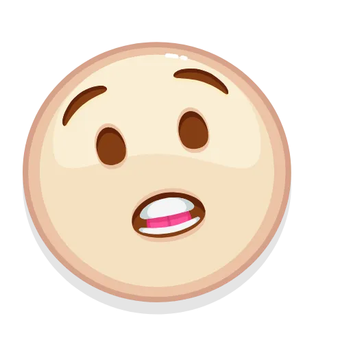 😲 Стикер «Brown Emoji» для Telegram