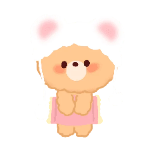 Стикерпак Brownie Bear для Telegram — скачать