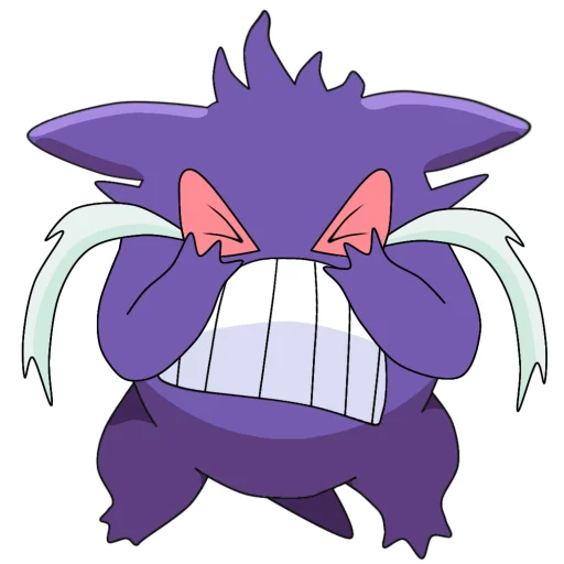 😭 Стикер «Gengar» для Telegram