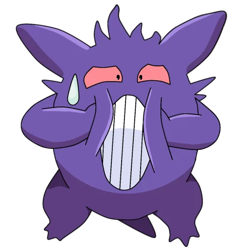 😱 Стикер «Gengar» для Telegram