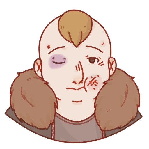 🤕 Стикер «BSD stickers» для Telegram
