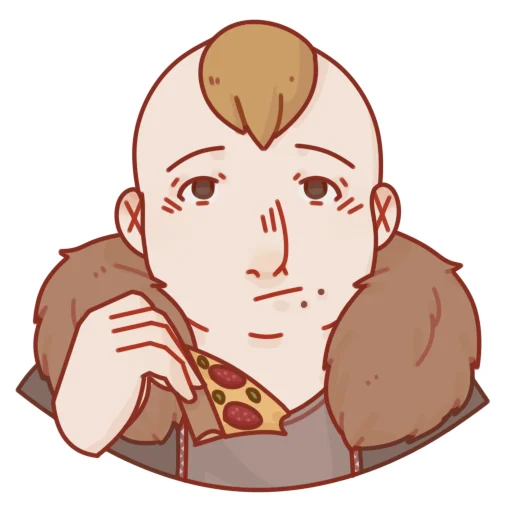 🍕 Стикер «BSD stickers» для Telegram