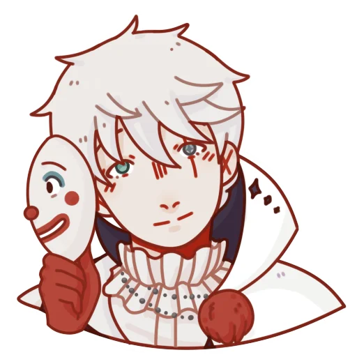 🤡 Стикер «BSD stickers» для Telegram