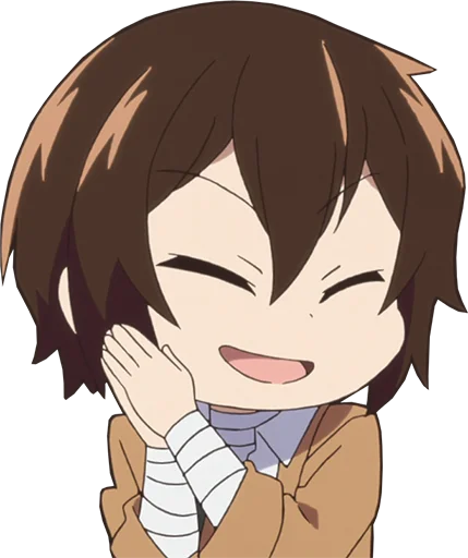 🤩 Стикер «Bungou Stray Dogs Wan!» для Telegram