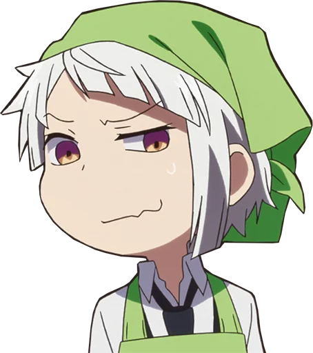 😕 Стикер «Bungou Stray Dogs Wan!» для Telegram