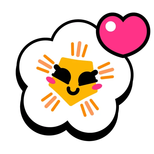 🌸 Стикер «Brawl Stars Pins (Exclusive)» для Telegram