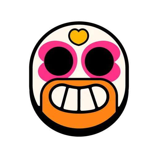 🤼 Стикер «Brawl Stars Pins (Exclusive)» для Telegram