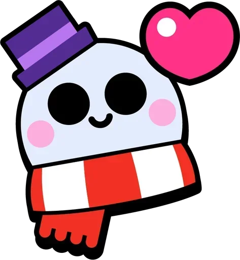 ⛄️ Стикер «Brawl Stars Pins (Exclusive)» для Telegram