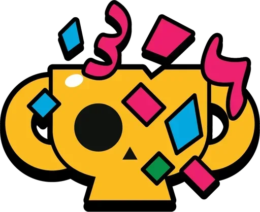 🎊 Стикер «Brawl Stars Pins (Exclusive)» для Telegram