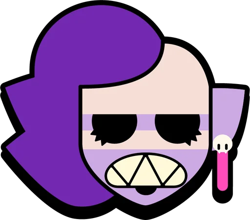 🧟‍♀ Стикер «Brawl Stars Pins (General)» для Telegram