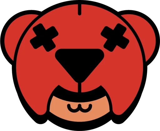 🐻 Стикер «Brawl Stars Pins (General)» для Telegram