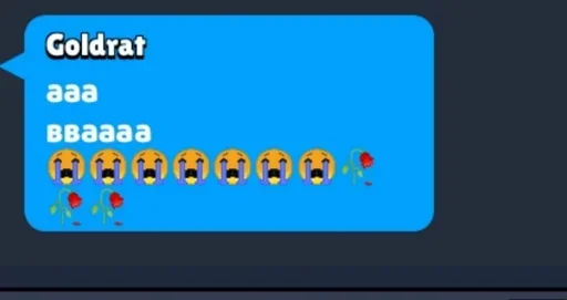 😭 Стикер «бсс чят» для Telegram