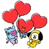 💜 Эмодзи «Bt21» для Telegram