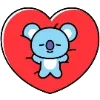 💙 Эмодзи «Bt21» для Telegram