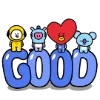 💜 Эмодзи «Bt21» для Telegram
