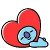 💙 Эмодзи «Bt21» для Telegram