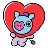 💚 Эмодзи «Bt21» для Telegram
