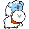 💙 Эмодзи «Bt21» для Telegram