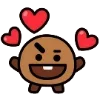 🤎 Эмодзи «Bt21» для Telegram