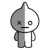 🖤 Эмодзи «Bt21» для Telegram