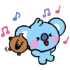 💙 Эмодзи «Bt21» для Telegram