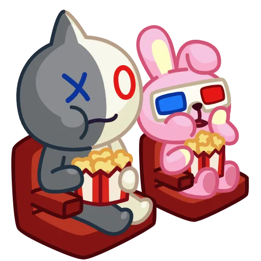 🍿 Эмодзи «BT21 - анимированные» для Telegram