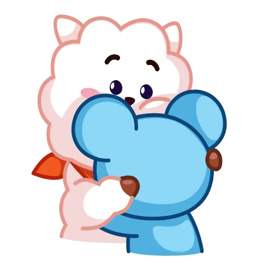 🤗 Эмодзи «BT21 - анимированные» для Telegram