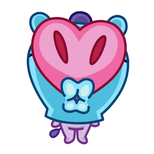 Эмодзи BT21 - анимированные для Telegram — скачать
