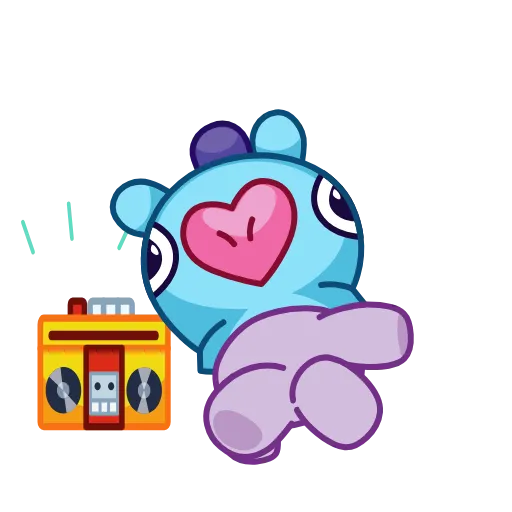 🕺 Эмодзи «BT21 - анимированные» для Telegram