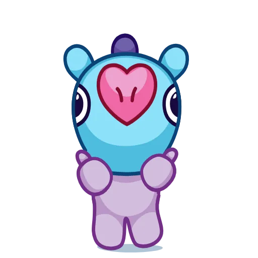 👍 Эмодзи «BT21 - анимированные» для Telegram