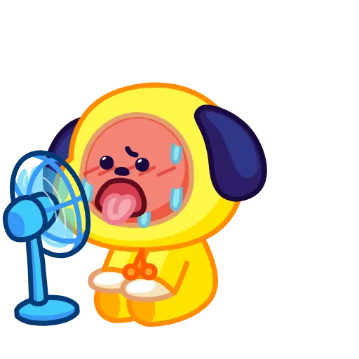 🥵 Эмодзи «BT21 - анимированные» для Telegram