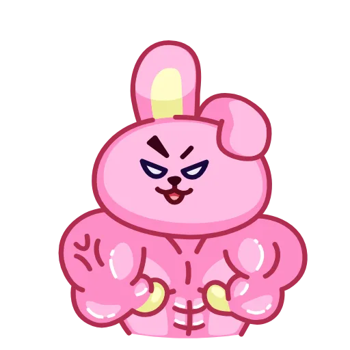 💪 Эмодзи «BT21 - анимированные» для Telegram