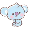 ⭐️ Эмодзи «bt21 - BTS family» для Telegram