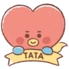 ⭐️ Эмодзи «bt21 - BTS family» для Telegram