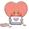 ⭐️ Эмодзи «bt21 - BTS family» для Telegram