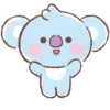 ⭐️ Эмодзи «bt21 - BTS family» для Telegram