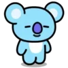 ⭐️ Эмодзи «bt21 - BTS family» для Telegram