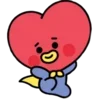 ⭐️ Эмодзи «bt21 - BTS family» для Telegram