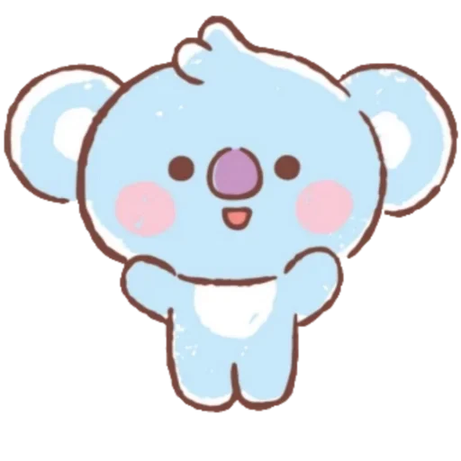 Стикерпак bt21 для Telegram — скачать