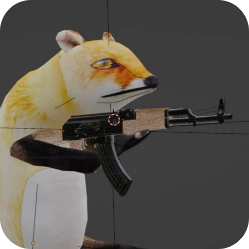 🐦 Стикер «галирея мастера» для Telegram