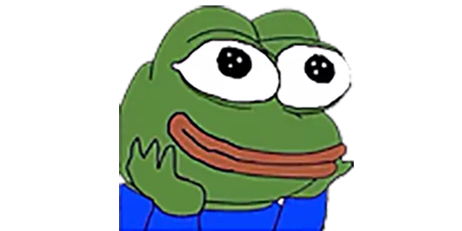 🐸 Стикер «bttv & ffz emotes» для Telegram